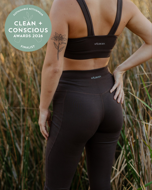 Seafree Leggings by WildBody – Finalist, Best Sustainable Activewear, Clean + Conscious Awards 2026