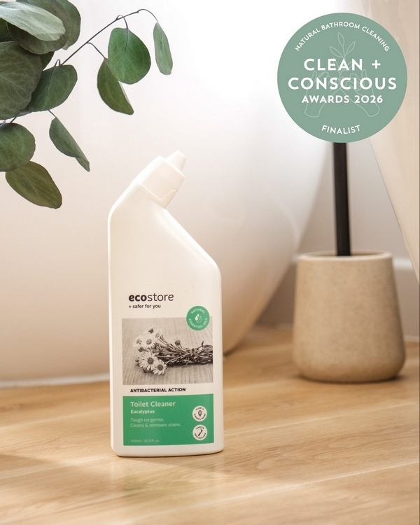 Eucalyptus Toilet Cleaner by ecostore – Finalist, Best Natural Bathroom Cleaning, Clean + Conscious Awards 2026