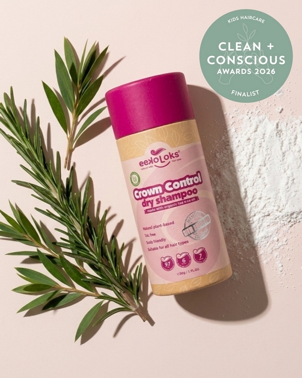 eekoloks Crown Control Dry Shampoo by eekoloks Haircare – Finalist, Best Natural Kids Haircare, Clean + Conscious Awards 2026