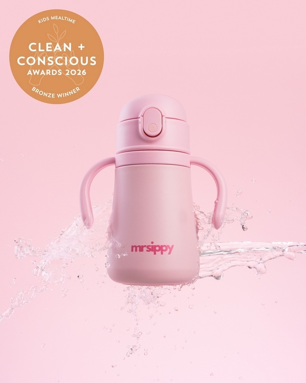 Filtered Water bottle – 350mL by mrsippy – Bronze, Best Kids Mealtime Product, Clean + Conscious Awards 2026