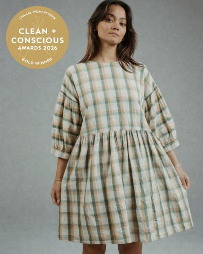 RUPAHAUS - Mosie Dress - Best Womenswear, Gold Winner | Best Sustainable Womenswear 2026, Clean + Conscious